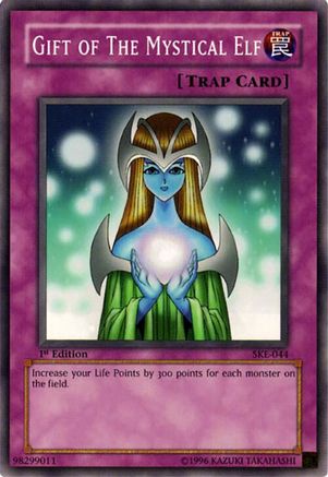 Gift of The Mystical Elf (SKE-044) - Starter Deck: Kaiba Evolution 1st Edition Starter Deck: Kaiba Evolution Yugioh Single Squirtle Squad Card Shop.