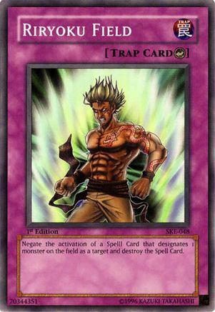 Riryoku Field (SKE-048) - Starter Deck: Kaiba Evolution 1st Edition Starter Deck: Kaiba Evolution Yugioh Single Squirtle Squad Card Shop.