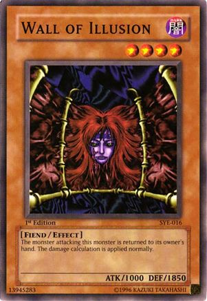 Wall of Illusion (SYE-016) - Starter Deck: Yugi Evolution Unlimited Starter Deck: Yugi Evolution Yugioh Single Squirtle Squad Card Shop.