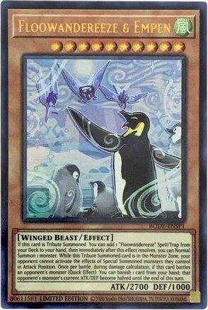 Floowandereeze & Empen (BODE-ENSP1) (BODE-ENSP1) - Burst of Destiny Limited Burst of Destiny Yugioh Single Squirtle Squad Card Shop.