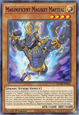 Maginificent Magikey Mafteal (BODE-EN021) - Burst of Destiny 1st Edition Burst of Destiny Yugioh Single Squirtle Squad Card Shop.
