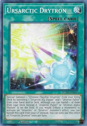 Ursarctic Drytron (BODE-EN066) - Burst of Destiny 1st Edition Burst of Destiny Yugioh Single Squirtle Squad Card Shop.