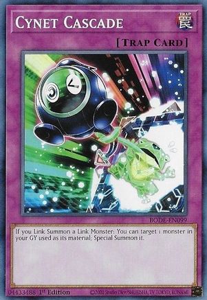 Cynet Cascade (BODE-EN099) - Burst of Destiny 1st Edition Burst of Destiny Yugioh Single Squirtle Squad Card Shop.