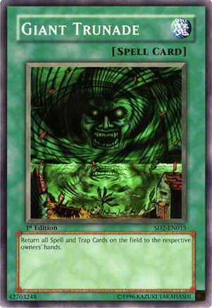 Giant Trunade (SD2-EN015) - Structure Deck: Zombie Madness 1st Edition Structure Deck: Zombie Madness Yugioh Single Squirtle Squad Card Shop.