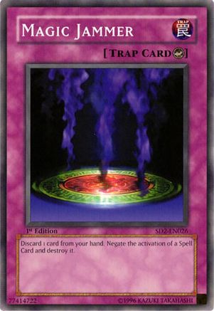 Magic Jammer (SD2-EN026) - Structure Deck: Zombie Madness Unlimited Structure Deck: Zombie Madness Yugioh Single Squirtle Squad Card Shop.