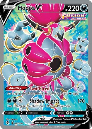 Hoopa V (Full Art) 253 - (H) SWSH08 Fusion Strike - UR