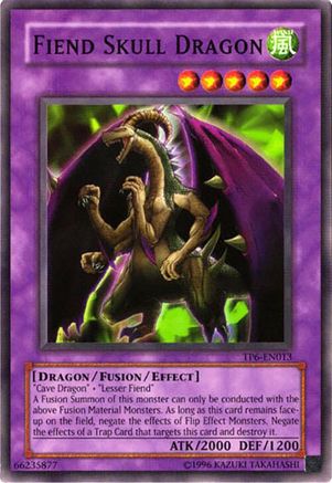 Fiend Skull Dragon (TP6-EN013) - Tournament Pack 6 Unlimited Tournament Pack 6 Yugioh Single Squirtle Squad Card Shop.