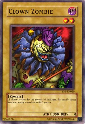 Clown Zombie (TP6-EN020) - Tournament Pack 6 Unlimited Tournament Pack 6 Yugioh Single Squirtle Squad Card Shop.