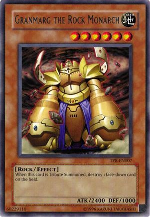 Granmarg the Rock Monarch (TP8-EN007) - Tournament Pack 8 Unlimited Tournament Pack 8 Yugioh Single Squirtle Squad Card Shop.