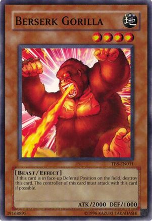 Berserk Gorilla (TP8-EN011) - Tournament Pack 8 Unlimited Tournament Pack 8 Yugioh Single Squirtle Squad Card Shop.