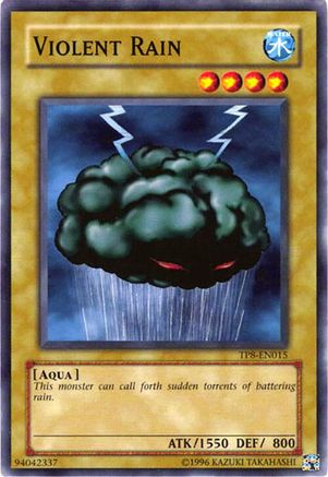 Violent Rain (TP8-EN015) - Tournament Pack 8 Unlimited Tournament Pack 8 Yugioh Single Squirtle Squad Card Shop.