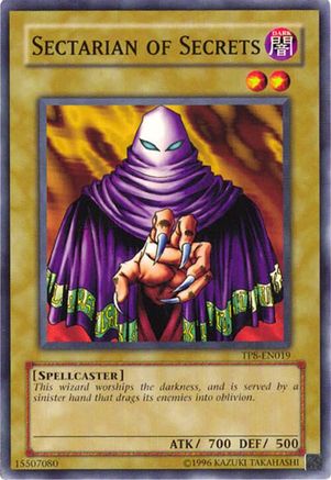 Sectarian of Secrets (TP8-EN019) - Tournament Pack 8 Unlimited Tournament Pack 8 Yugioh Single Squirtle Squad Card Shop.