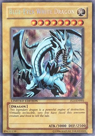 Blue-Eyes White Dragon (FL1-EN001) - Forbidden Legacy Limited Forbidden Legacy Yugioh Single Squirtle Squad Card Shop.