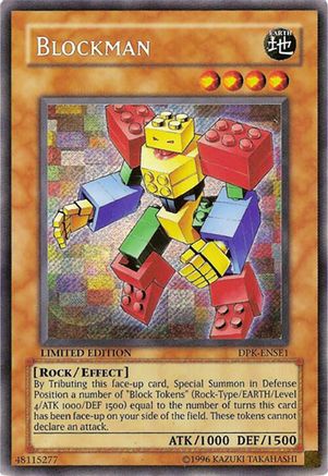 Blockman (DPK-ENSE1) - Duelist Pack Special Edition Limited Duelist Pack Special Edition Yugioh Single Squirtle Squad Card Shop.
