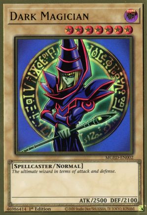 Dark Magician (MGED-EN002) - Maximum Gold: El Dorado 1st Edition Maximum Gold: El Dorado Yugioh Single Squirtle Squad Card Shop.