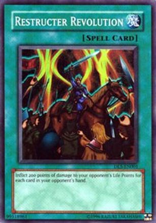 Restructer Revolution (DL5-EN001) - Duelist League Promo Limited Duelist League Promo Yugioh Single Squirtle Squad Card Shop.