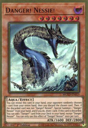 Danger! Nessie! (MGED-EN019) - Maximum Gold: El Dorado 1st Edition Maximum Gold: El Dorado Yugioh Single Squirtle Squad Card Shop.