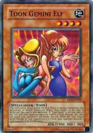 Toon Gemini Elf (DL6-EN001) - Duelist League Promo Limited Duelist League Promo Yugioh Single Squirtle Squad Card Shop.