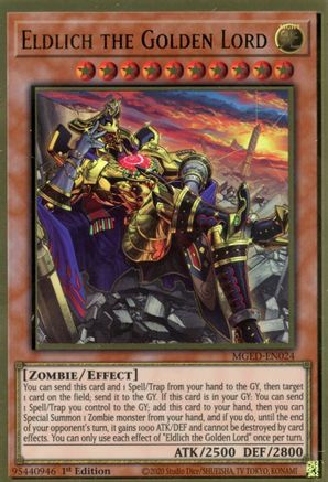 Eldlich the Golden Lord (MGED-EN024) - Maximum Gold: El Dorado 1st Edition Maximum Gold: El Dorado Yugioh Single Squirtle Squad Card Shop.