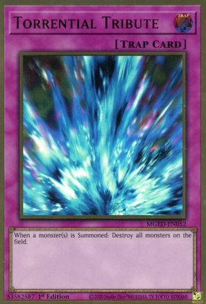 Torrential Tribute (MGED-EN052) - Maximum Gold: El Dorado 1st Edition Maximum Gold: El Dorado Yugioh Single Squirtle Squad Card Shop.