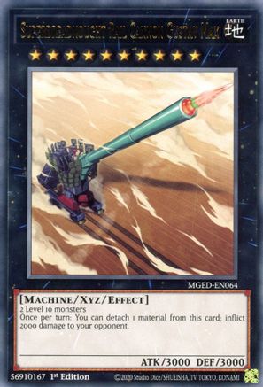Superdreadnought Rail Cannon Gustav Max (MGED-EN064) - Maximum Gold: El Dorado 1st Edition Maximum Gold: El Dorado Yugioh Single Squirtle Squad Card Shop.