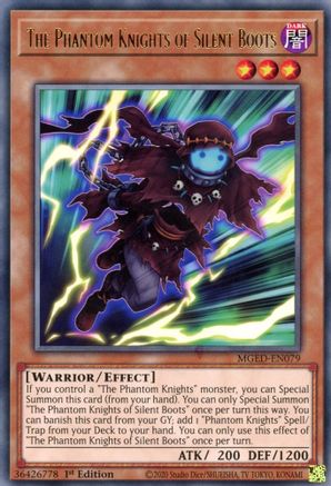 The Phantom Knights of Silent Boots (MGED-EN079) - Maximum Gold: El Dorado 1st Edition Maximum Gold: El Dorado Yugioh Single Squirtle Squad Card Shop.