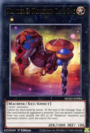 Number 2: Numeron Gate Dve (MGED-EN084) - Maximum Gold: El Dorado 1st Edition Maximum Gold: El Dorado Yugioh Single Squirtle Squad Card Shop.