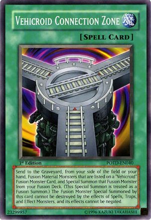 Vehicroid Connection Zone (POTD-EN040) - Power of the Duelist 1st Edition Power of the Duelist Yugioh Single Squirtle Squad Card Shop.