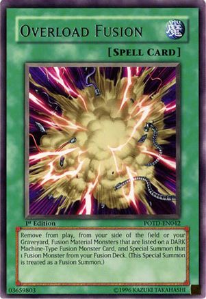 Overload Fusion (POTD-EN042) - Power of the Duelist Unlimited Power of the Duelist Yugioh Single Squirtle Squad Card Shop.