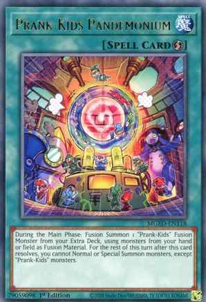 Prank-Kids Pandemonium (MGED-EN118) - Maximum Gold: El Dorado 1st Edition Maximum Gold: El Dorado Yugioh Single Squirtle Squad Card Shop.