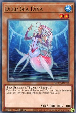 Deep Sea Diva (MGED-EN130) - Maximum Gold: El Dorado 1st Edition Maximum Gold: El Dorado Yugioh Single Squirtle Squad Card Shop.
