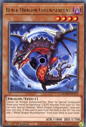 Black Dragon Collapserpent (MGED-EN133) - Maximum Gold: El Dorado 1st Edition Maximum Gold: El Dorado Yugioh Single Squirtle Squad Card Shop.
