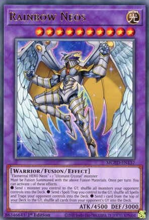 Rainbow Neos (MGED-EN137) - Maximum Gold: El Dorado 1st Edition Maximum Gold: El Dorado Yugioh Single Squirtle Squad Card Shop.