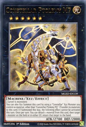 Constellar Ptolemy M7 (MGED-EN139) - Maximum Gold: El Dorado 1st Edition Maximum Gold: El Dorado Yugioh Single Squirtle Squad Card Shop.