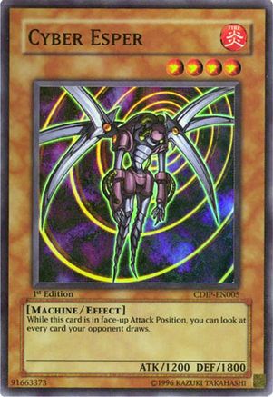 Cyber Esper (CDIP-EN005) - Cyberdark Impact 1st Edition Cyberdark Impact Yugioh Single Squirtle Squad Card Shop.