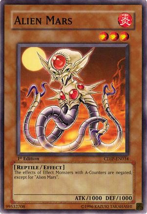 Alien Mars (CDIP-EN034) - Cyberdark Impact Unlimited Cyberdark Impact Yugioh Single Squirtle Squad Card Shop.
