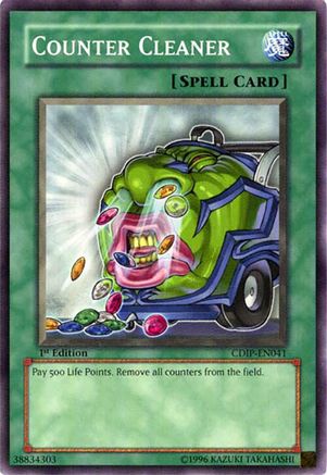 Counter Cleaner (CDIP-EN041) - Cyberdark Impact Unlimited Cyberdark Impact Yugioh Single Squirtle Squad Card Shop.