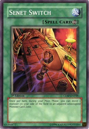 Senet Switch (CDIP-EN048) - Cyberdark Impact Unlimited Cyberdark Impact Yugioh Single Squirtle Squad Card Shop.