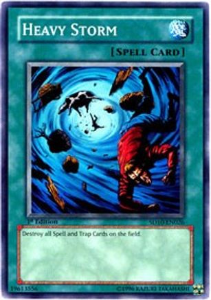 Heavy Storm (SD10-EN026) - Structure Deck: Machine Re-Volt 1st Edition Structure Deck: Machine Re-Volt Yugioh Single Squirtle Squad Card Shop.