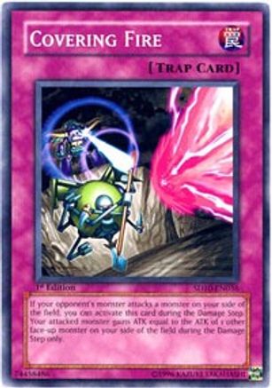 Covering Fire (SD10-EN036) - Structure Deck: Machine Re-Volt Unlimited Structure Deck: Machine Re-Volt Yugioh Single Squirtle Squad Card Shop.