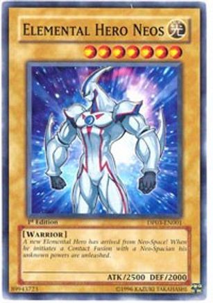 Elemental Hero Neos (DP03-EN001) - Duelist Pack 3: Jaden Yuki 2 Unlimited Duelist Pack 3: Jaden Yuki 2 Yugioh Single Squirtle Squad Card Shop.
