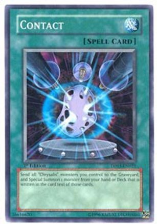 Contact (DP03-EN021) - Duelist Pack 3: Jaden Yuki 2 Unlimited Duelist Pack 3: Jaden Yuki 2 Yugioh Single Squirtle Squad Card Shop.