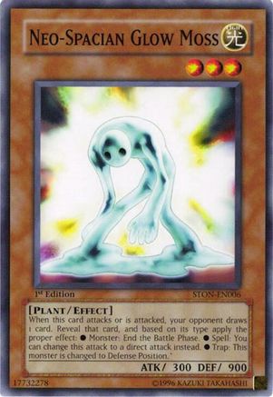 Neo-Spacian Glow Moss (STON-EN006) - Strike of Neos Unlimited Strike of Neos Yugioh Single Squirtle Squad Card Shop.