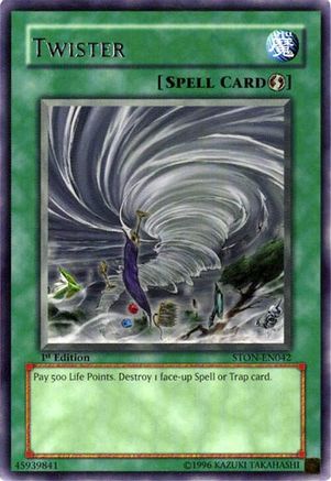 Twister (STON-EN042) - Strike of Neos Unlimited Strike of Neos Yugioh Single Squirtle Squad Card Shop.