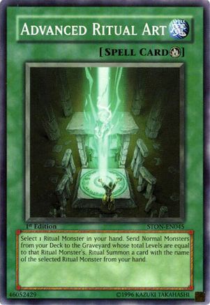 Advanced Ritual Art (STON-EN045) - Strike of Neos Unlimited Strike of Neos Yugioh Single Squirtle Squad Card Shop.