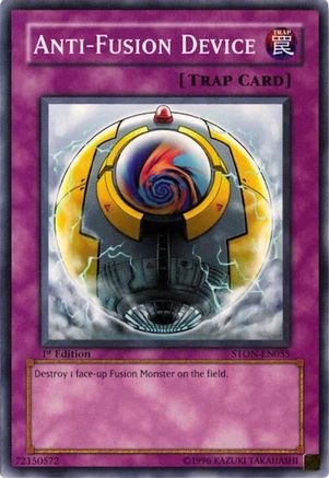 Anti-Fusion Device (STON-EN055) - Strike of Neos 1st Edition Strike of Neos Yugioh Single Squirtle Squad Card Shop.