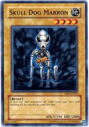 Skull Dog Marron (DR3-EN003) - Dark Revelation Volume 3 Unlimited Dark Revelation Volume 3 Yugioh Single Squirtle Squad Card Shop.