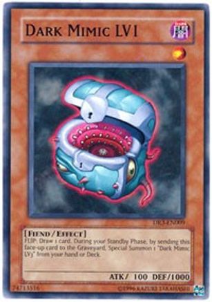 Dark Mimic LV1 (DR3-EN009) - Dark Revelation Volume 3 Unlimited Dark Revelation Volume 3 Yugioh Single Squirtle Squad Card Shop.