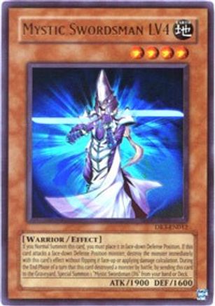 Mystic Swordsman LV4 (DR3-EN012) - Dark Revelation Volume 3 Unlimited Dark Revelation Volume 3 Yugioh Single Squirtle Squad Card Shop.