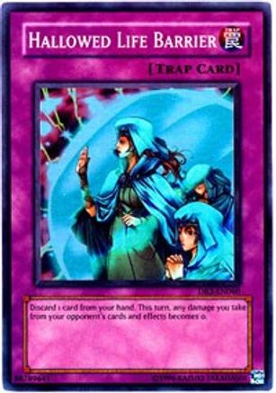 Hallowed Life Barrier (DR3-EN060) - Dark Revelation Volume 3 Unlimited Dark Revelation Volume 3 Yugioh Single Squirtle Squad Card Shop.